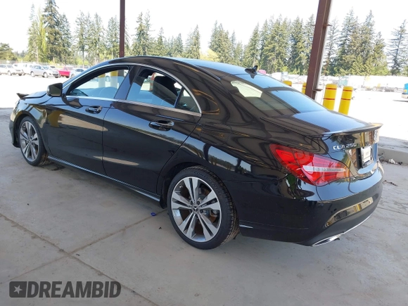 2018 Mercedes-Benz CLA 250 with VIN WDDSJ4EB9JN617852, listed as a IAAI auction lot 42100288 with 41,352 mi miles and . Bid and sale history available at DreamBid. Image 3.