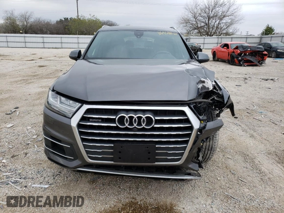 2018 Audi Q7 with VIN WA1LHBF78JD034424, listed as a Copart auction lot 36938824 with 70,115 mi miles and . Bid and sale history available at DreamBid. Image 5.