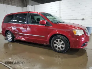 2011 Chrysler Town & Country Touring with VIN 2A4RR5DG4BR633394, listed as a Copart auction lot 72238724 with 142,420 mi miles and Clean Title. Bid and sale history available at carsss.com. Image 4.