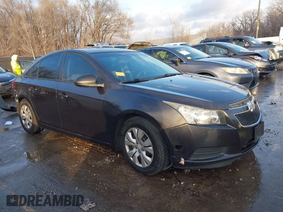 2014 Chevrolet Cruze LS with VIN 1G1PA5SH0E7150807, listed as a IAAI auction lot 41191261 with 180,428 mi miles and . Bid and sale history available at DreamBid. Image 1.