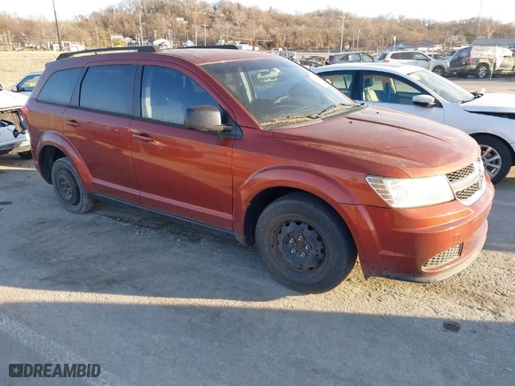 2012 Dodge Journey SE with VIN 3C4PDCAB8CT297188, listed as a IAAI auction lot 41661370 with 157,803 mi miles. Bid and sale history available at carsss.com. Image 1.