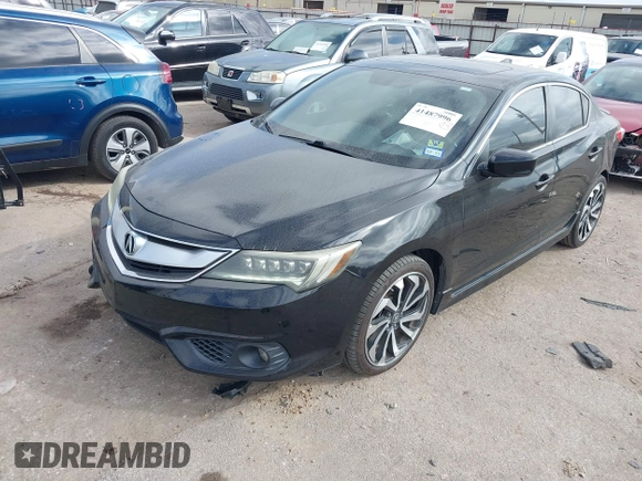 2017 Acura ILX w/Premium/A-SPEC Pkg with VIN 19UDE2F84HA010601, listed as a IAAI auction lot 41487996 with 85,994 mi miles. Bid and sale history available at carsss.com. Image 17.