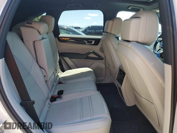 2020 Porsche Cayenne with VIN WP1AA2AY1LDA07598, listed as a Copart auction lot 56995655 with 24,678 mi miles and Salvage title. Bid and sale history available at DreamBid. Image 10.