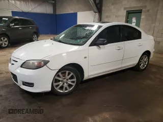 2007 Mazda 3 i Touring with VIN JM1BK32G971669774, listed as a Copart auction lot 51619175 with 136,198 mi miles and Salvage Title. Bid and sale history available at DreamBid. Image 1.