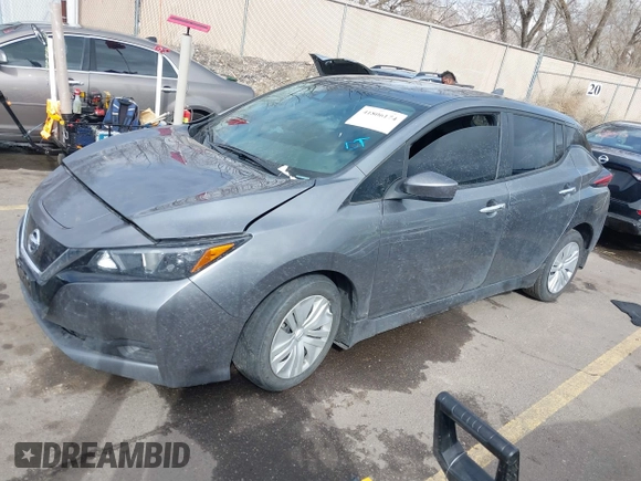 2022 Nissan LEAF S with VIN 1N4AZ1BV0NC559410, listed as a IAAI auction lot 41806174 with 32,289 mi miles and . Bid and sale history available at DreamBid. Image 16.