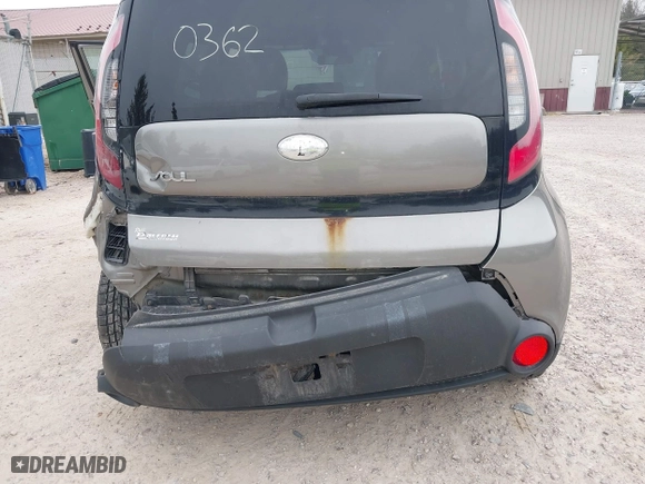 2014 Kia Soul with VIN KNDJN2A24E7026133, listed as a IAAI auction lot 42050362 with 134,454 mi miles. Bid and sale history available at carsss.com. Image 16.
