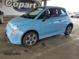 2015 FIAT 500e с VIN 3C3CFFGE6FT503192, выставлен на аукционе Copart как лот 66037885 с пробегом 134 052 миль миль и Чистый • Clean title. История ставок и продаж доступна на DreamBid. Изображение 1.