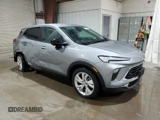 2024 Buick Encore GX Preferred with VIN KL4AMCSL9RB000706, listed as a Copart auction lot 58763745 with 18,609 mi miles and Salvage title. Bid and sale history available at DreamBid. Image 4.