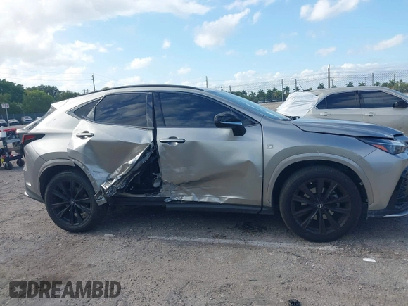 2022 Lexus NX 350 F Sport with VIN JTJKGCEZXN5001287, listed as a IAAI auction lot 42125581 with 47,766 mi miles and . Bid and sale history available at DreamBid. Image 13.