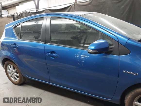 2012 Toyota Prius One with VIN JTDKDTB33C1507110, listed as a IAAI auction lot 42766418 with Not provided miles and . Bid and sale history available at DreamBid. Image 13.