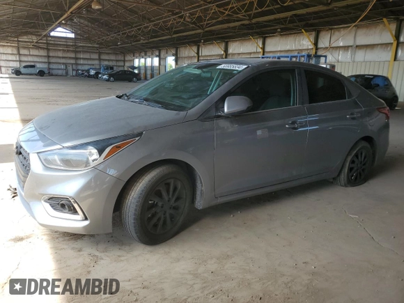 2021 Hyundai Accent SE with VIN 3KPC24A63ME138257, listed as a Copart auction lot 58985834 with 35,414 mi miles and Salvage Title. Bid and sale history available at carsss.com. Image 1.