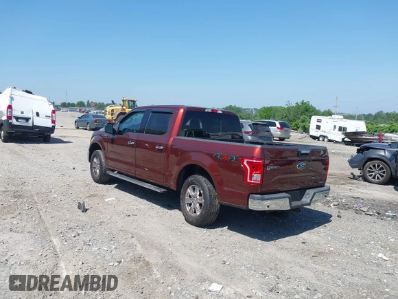 2016 Ford F-150 XLT with VIN 1FTEW1EF2GFD09497, listed as a IAAI auction lot 42579362 with 95,337 mi miles and . Bid and sale history available at DreamBid. Image 3.