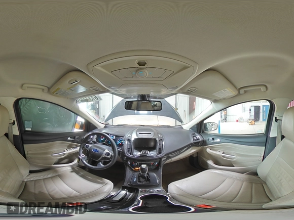2015 Ford Escape Titanium with VIN 1FMCU9J95FUC36112, listed as a Copart auction lot 61374015 with 111,041 mi miles and Salvage title. Bid and sale history available at DreamBid. Image 15.