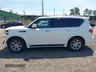 2013 Infiniti QX56 with VIN JN8AZ2NE5D9042826, listed as a IAAI auction lot 42073857 with 77,960 mi miles and . Bid and sale history available at DreamBid. Image 14.