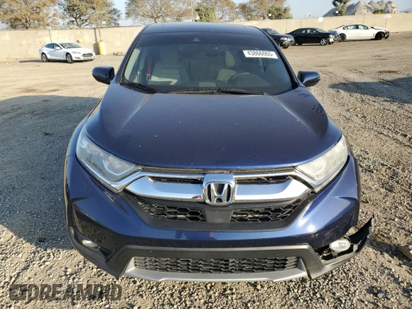 2018 Honda CR-V EX with VIN 7FARW1H56JE041042, listed as a Copart auction lot 43866065 with 84,294 mi miles and Salvage Title. Bid and sale history available at carsss.com. Image 5.