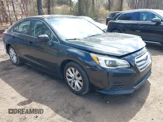 2015 Subaru Legacy 2.5i Premium with VIN 4S3BNAC63F3047756, listed as a IAAI auction lot 42010407 with 123,115 mi miles. Bid and sale history available at carsss.com. Image 1.