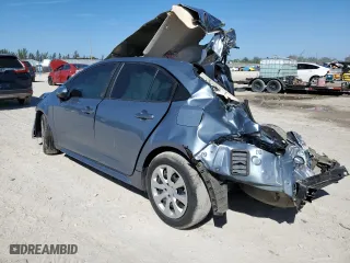 2021 Toyota Corolla LE with VIN 5YFEPMAE6MP181541, listed as a Copart auction lot 49819045 with 0 mi miles and Salvage Title. Bid and sale history available at carsss.com. Image 2.
