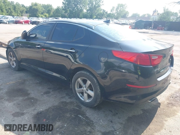 2015 Kia Optima LX with VIN 5XXGM4A75FG392731, listed as a IAAI auction lot 42792228 with 153,081 mi miles and . Bid and sale history available at DreamBid. Image 3.