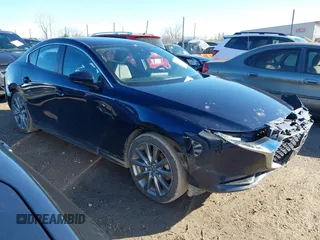 2021 Mazda 3 Preferred with VIN JM1BPBCL0M1340612, listed as a IAAI auction lot 41476129 with 56,479 mi miles and . Bid and sale history available at DreamBid. Image 1.