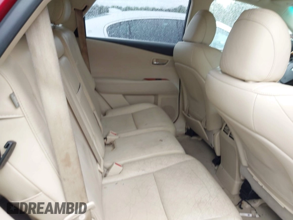 2011 Lexus RX 350 with VIN 2T2BK1BA7BC080934, listed as a IAAI auction lot 41859345 with 173,097 mi miles and . Bid and sale history available at DreamBid. Image 8.