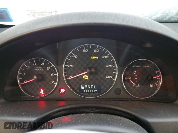 2006 Chevrolet Malibu LTZ with VIN 1G1ZU53806F159559, listed as a Copart auction lot 46509955 with 138,089 mi miles and Salvage Title. Bid and sale history available at DreamBid. Image 9.