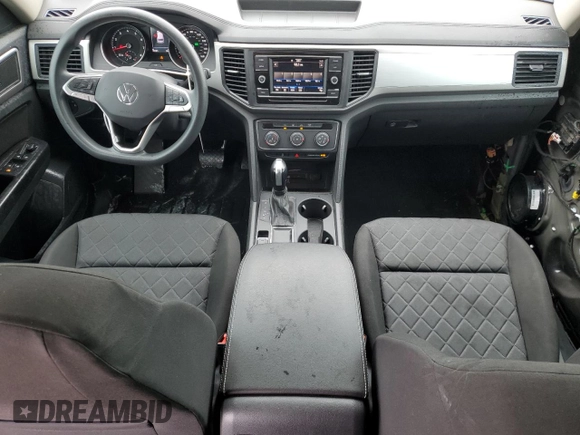 2021 Volkswagen Atlas S with VIN 1V2AP2CAXMC501397, listed as a Copart auction lot 59464084 with 39,181 mi miles and Salvage title. Bid and sale history available at DreamBid. Image 8.