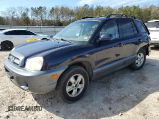2005 Hyundai Santa Fe GLS with VIN KM8SC13D55U952217, listed as a Copart auction lot 46784205 with 119,714 mi miles and Salvage Title. Bid and sale history available at carsss.com. Image 1.