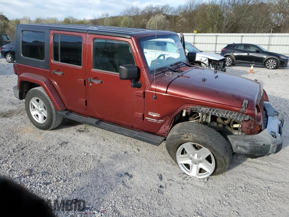 2008 Jeep Wrangler Unlimited Sahara with VIN 1J4GA59128L531922, listed as a Copart auction lot 48982795 with 39,329 mi miles and Clean title. Bid and sale history available at DreamBid. Image 4.