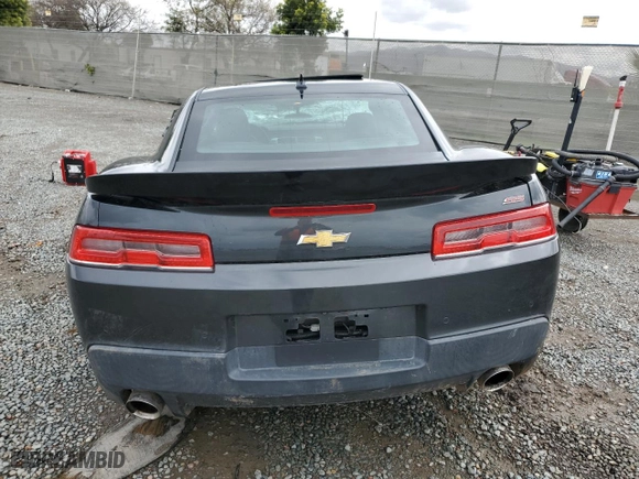 2015 Chevrolet Camaro SS with VIN 2G1FK1EJXF9104630, listed as a Copart auction lot 49088205 with 11,279 mi miles and Salvage Title. Bid and sale history available at carsss.com. Image 6.