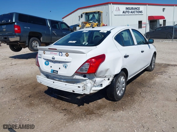2019 Nissan Versa Sedan SV with VIN 3N1CN7AP5KL828802, listed as a IAAI auction lot 41738724 with 80,128 mi miles. Bid and sale history available at carsss.com. Image 4.