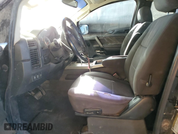 2008 Nissan Titan XE with VIN 1N6BA06C18N305929, listed as a Copart auction lot 86313274 with 194,247 mi miles and Salvage title. Bid and sale history available at DreamBid. Image 7.