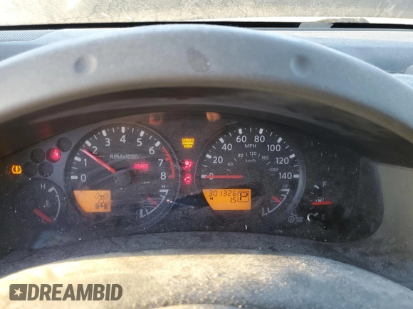 2010 Nissan Frontier SE with VIN 1N6AD0EV6AC404172, listed as a Copart auction lot 83233344 with 301,326 mi miles and Salvage title. Bid and sale history available at DreamBid. Image 9.