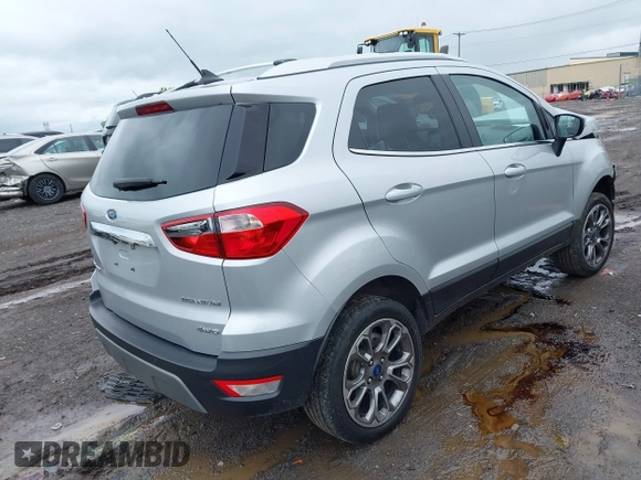 2018 Ford EcoSport Titanium z VIN MAJ6P1WL8JC169508, wystawiony jako IAAI lot #42330028 z przebiegiem 33 769 mil mil oraz . Historia ofert i sprzedaży dostępna na DreamBid. Obrazek 4.