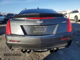2016 Cadillac ATS-V with VIN 1G6AN1RY5G0149442, listed as a Copart auction lot 87398794 with 25,330 mi miles and Salvage Title. Bid and sale history available at carsss.com. Image 6.