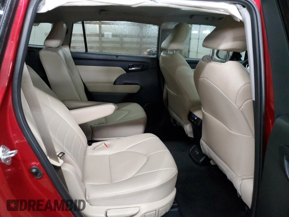 2023 Toyota Highlander L z VIN 5TDKDRAHXPS034122, wystawiony jako Copart lot #60903815 z przebiegiem 38 458 mil mil oraz Czysty tytuł • Clean title. Historia ofert i sprzedaży dostępna na DreamBid. Obrazek 11.