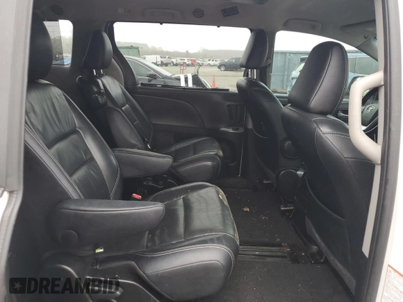 2015 Toyota Sienna SE with VIN 5TDXK3DCXFS670630, listed as a Copart auction lot 51305415 with 142,892 mi miles and Salvage Title. Bid and sale history available at carsss.com. Image 11.