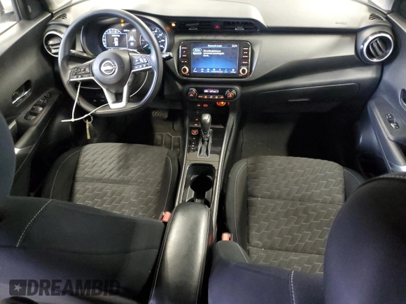 2022 Nissan Kicks SV with VIN 3N1CP5CV9NL523317, listed as a Copart auction lot 52853945 with 100,024 mi miles and Clean Title. Bid and sale history available at DreamBid. Image 8.