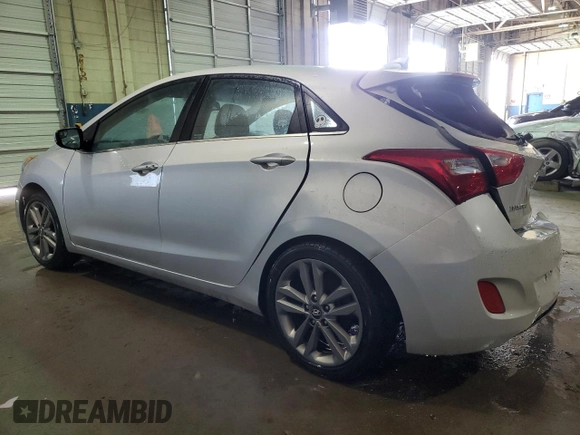 2016 Hyundai Elantra GT with VIN KMHD35LH2GU309734, listed as a Copart auction lot 50340645 with 0 mi miles and Salvage Title. Bid and sale history available at carsss.com. Image 2.