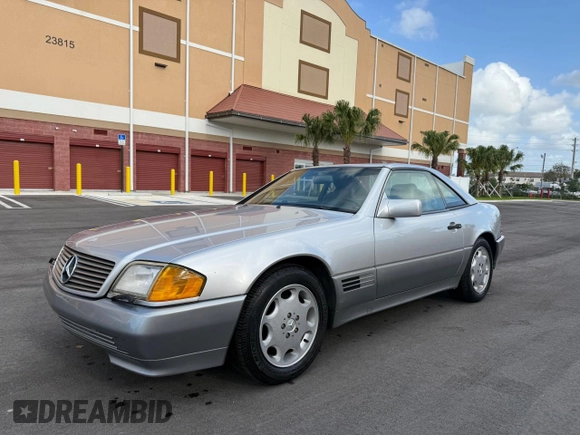 1994 Mercedes-Benz SL with VIN WDBFA63E0RF094472, listed as a Copart auction lot 58923925 with 55,706 mi miles and Clean title. Bid and sale history available at DreamBid. Image 2.