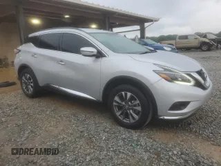 2018 Nissan Murano SV with VIN 5N1AZ2MG0JN112326, listed as a Copart auction lot 54002395 with 69,527 mi miles and Salvage Title. Bid and sale history available at DreamBid. Image 4.