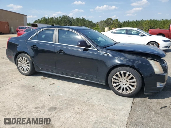 2012 Cadillac CTS Performance with VIN 1G6DK5E34C0125814, listed as a Copart auction lot 48924795 with 184,727 mi miles and Salvage Title. Bid and sale history available at DreamBid. Image 4.