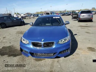 2016 BMW 2 Series M235i with VIN WBA1J7C57GV360264, listed as a Copart auction lot 47411134 with 58,176 mi miles. Bid and sale history available at carsss.com. Image 5.
