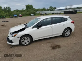 2020 Subaru Impreza with VIN 4S3GTAB6XL3723290, listed as a Copart auction lot 62580435 with 28,389 mi miles and Salvage title. Bid and sale history available at DreamBid. Image 1.
