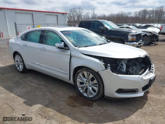 2018 Chevrolet Impala Premier with VIN 2G1125S35J9123960, listed as a IAAI auction lot 41971618 with 82,823 mi miles. Bid and sale history available at carsss.com. Image 1.