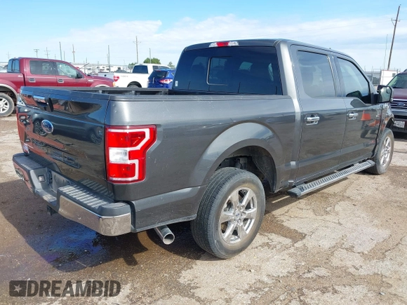 2019 Ford F-150 XL with VIN 1FTEW1C5XKKF31974, listed as a IAAI auction lot 42465378 with 62,217 mi miles and . Bid and sale history available at DreamBid. Image 4.