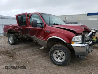 2003 Ford Super Duty F-250 XL with VIN 1FTNW21P93EC88958, listed as a Copart auction lot 66421014 with 0 mi miles and Salvage Title. Bid and sale history available at carsss.com. Image 4.
