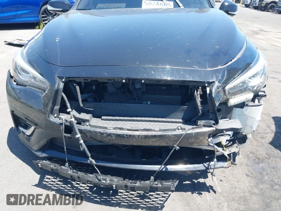 2021 Infiniti Q50 Luxe with VIN JN1EV7BP2MM707502, listed as a IAAI auction lot 42315854 with Not provided miles and . Bid and sale history available at DreamBid. Image 10.