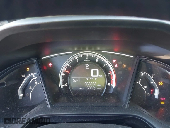 2018 Honda Civic LX with VIN 2HGFC2F58JH571072, listed as a IAAI auction lot 41684450 with 66,032 mi miles and . Bid and sale history available at carsss.com. Image 15.