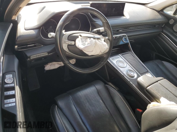 2021 Genesis GV80 with VIN KMUHB4SB8MU054029, listed as a Copart auction lot 85173174 with Not provided miles and Salvage title. Bid and sale history available at DreamBid. Image 8.