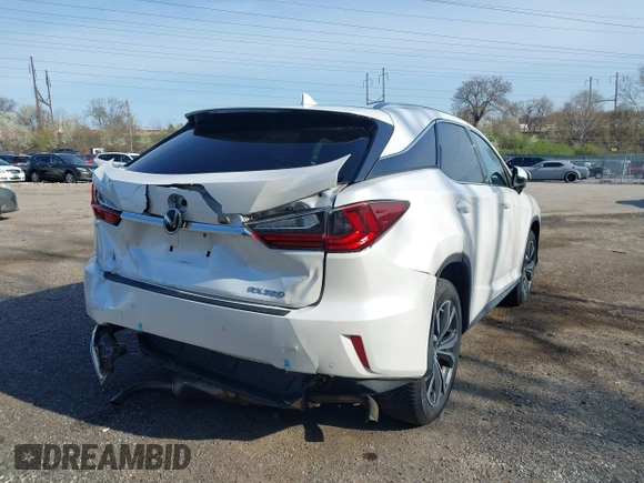 2017 Lexus RX with VIN JTJBZMCA3H2020914, listed as a IAAI auction lot 41940635 with 88,529 mi miles. Bid and sale history available at carsss.com. Image 6.
